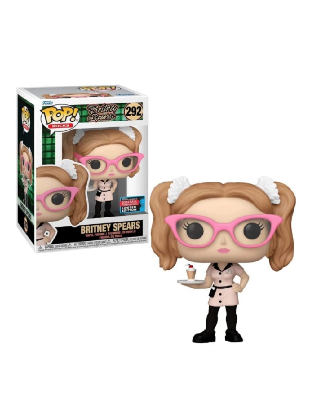 Britney Spears Funko Pop 50s Diner NYCC Exclusive
